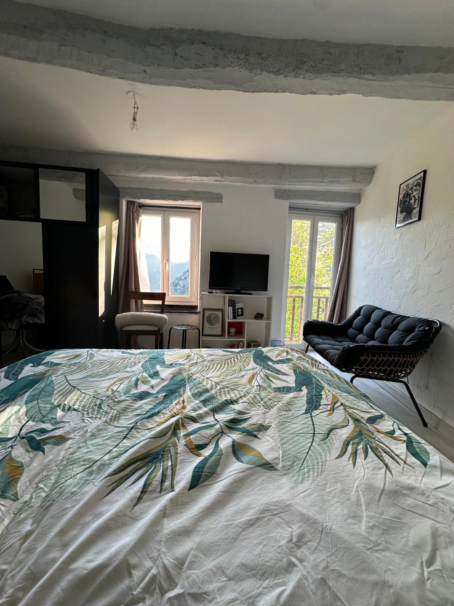 Appartement Balcon Soleil, Un Havre De Paix Avec Vue Sublime Parfait Pour Un Week-End Au Calme à Malaussene Extérieur photo
